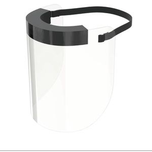 🌺Safety Face Shield Clear/Black (Lot of 3)